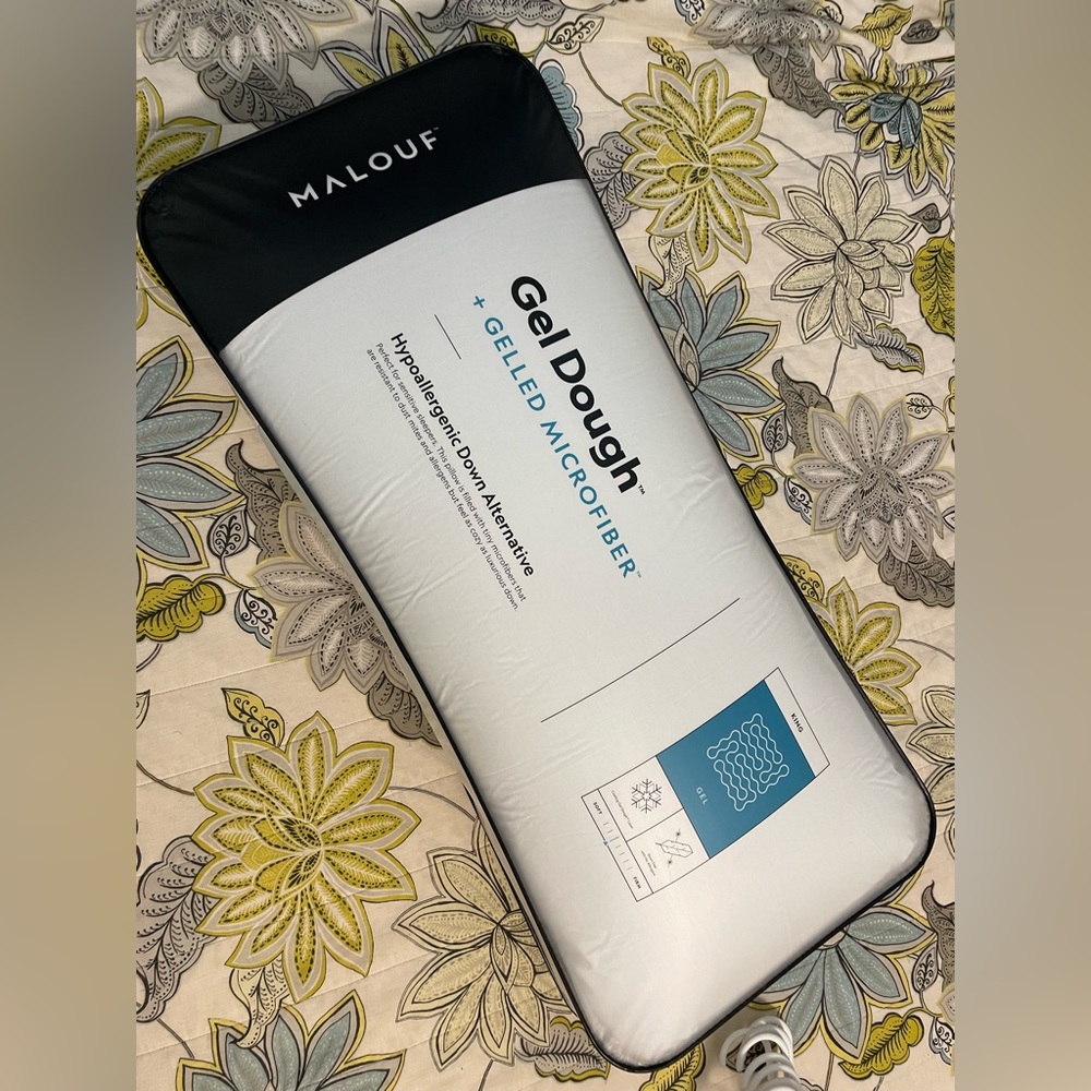 Malouf Gel Microfiber Pillow, King size